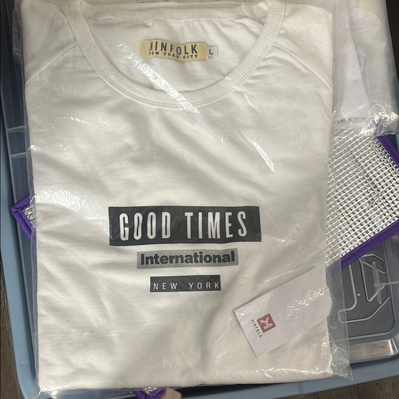 Folk White Graphic Sweatshirt - Picture 1 of 1